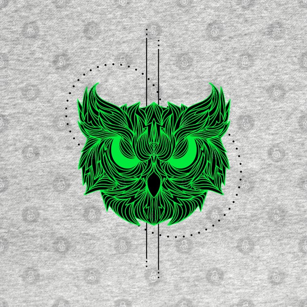 Owl illustration by Wolf Clothing Co